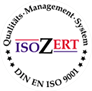 Qualitäts-Management-System ISOZert Din EN ISO 9001